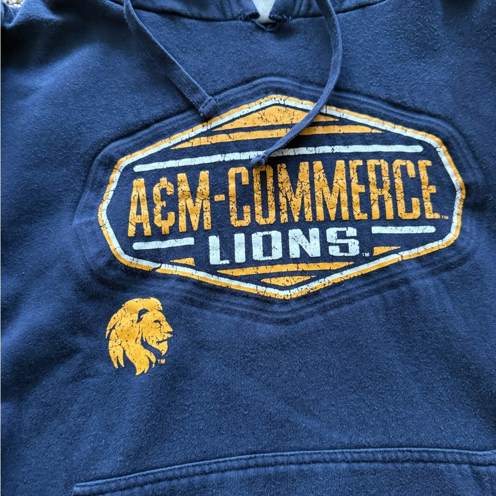 A&M-Commerce Lions Navy Hoodie